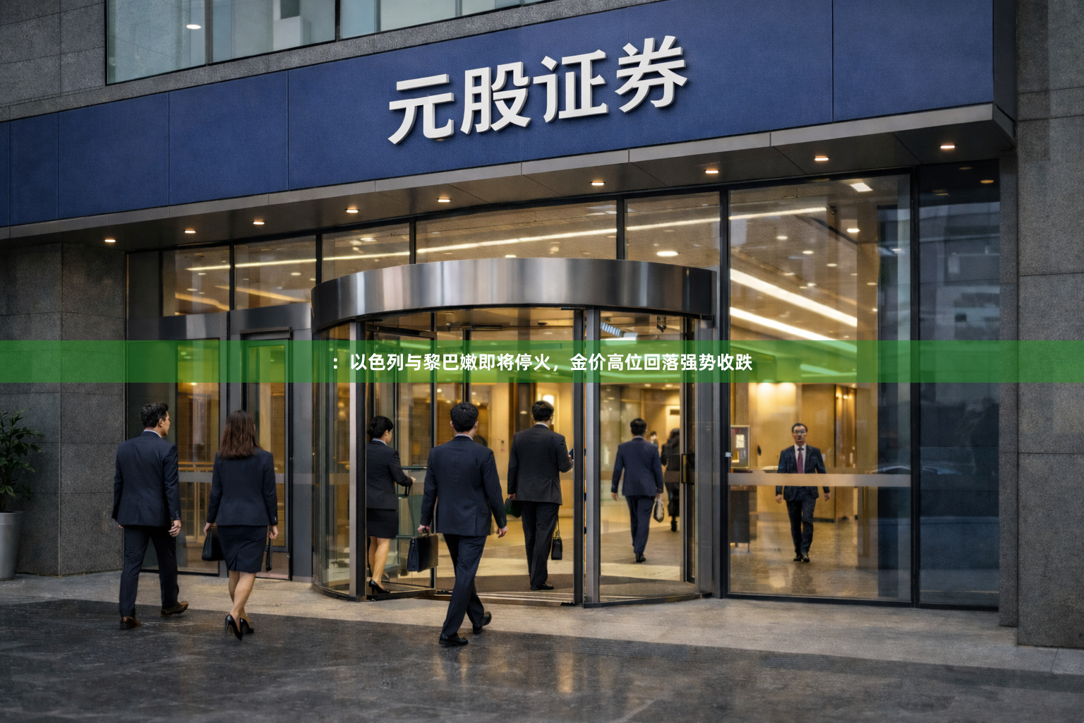 ：以色列与黎巴嫩即将停火，金价高位回落强势收跌